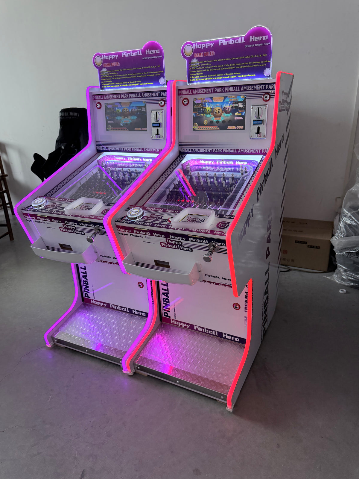 大理石機動畫 LCD 影片版兒童遊戲機