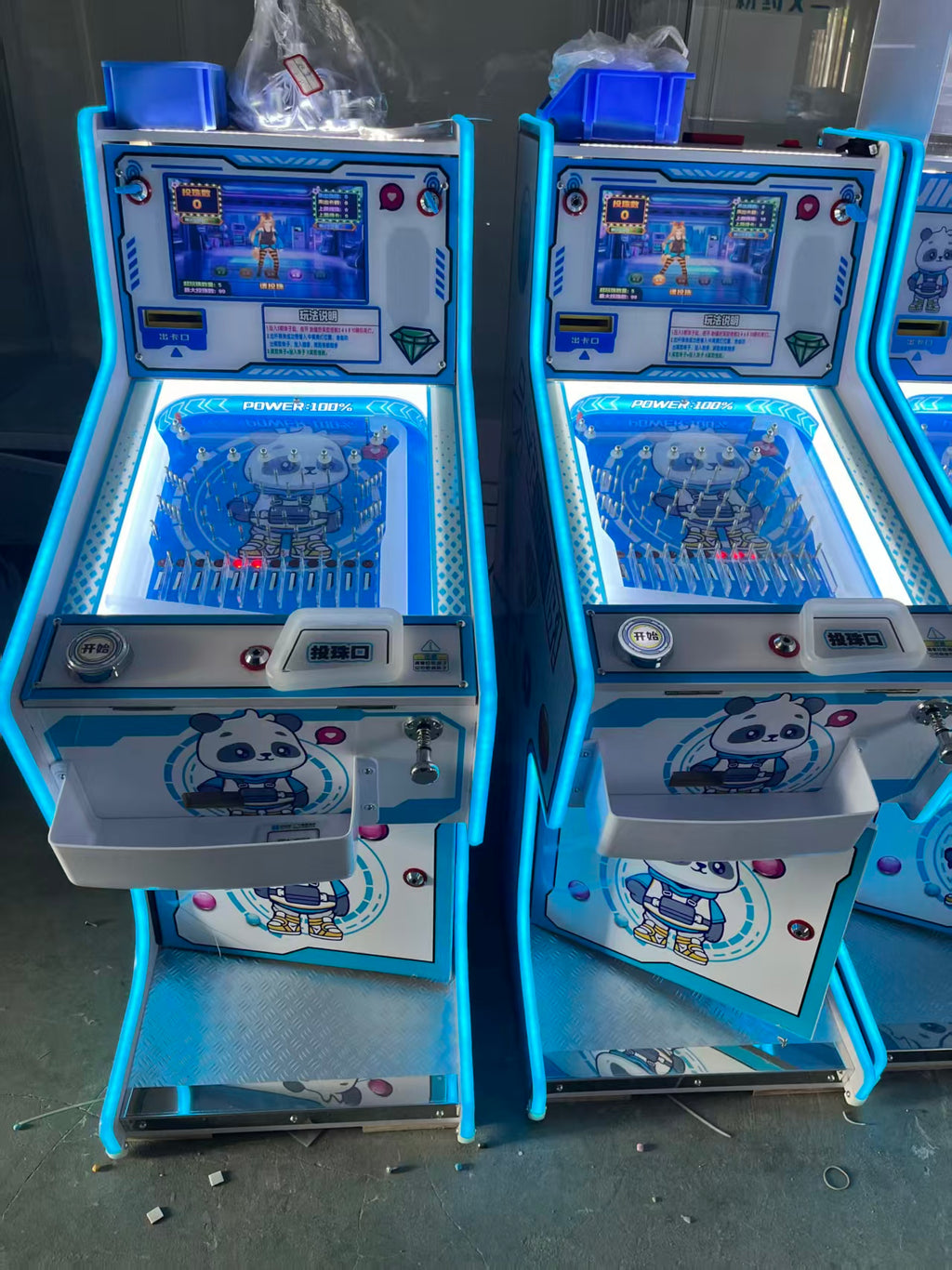 Pinball machine LCD video game arcade game children's park amusement machine