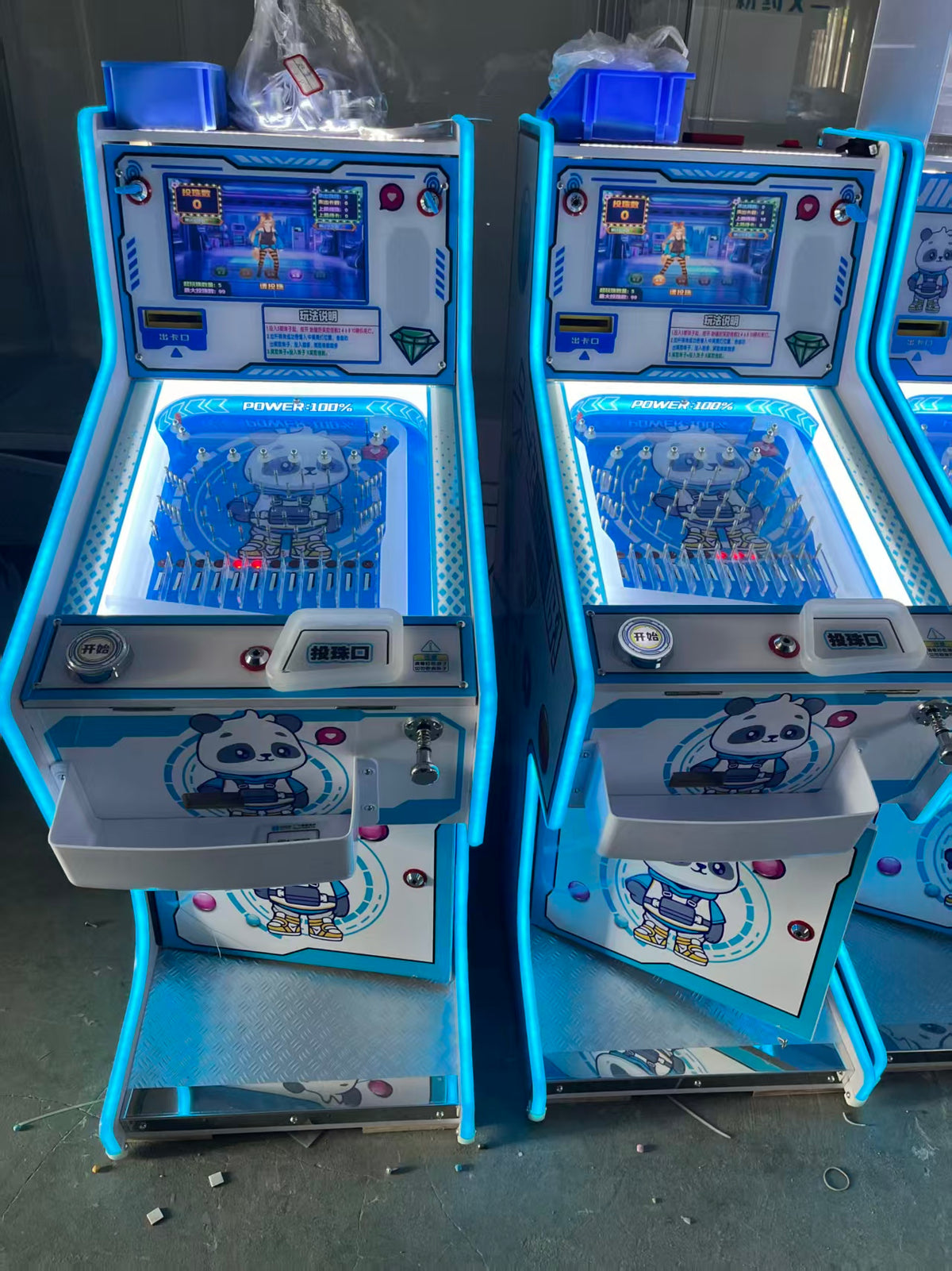 Pinball machine LCD video game arcade game children's park amusement machine