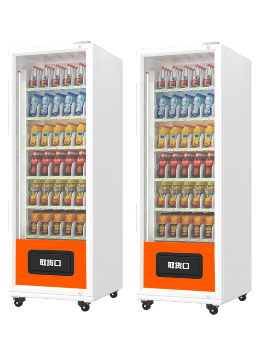36-channel single-cabinet refrigerated vending machine
