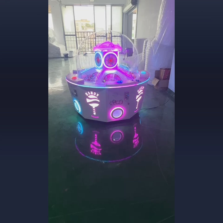 5player candy machine card candy drawing gift machine coin operated doll vending machine electronic game center game machine doll display machine