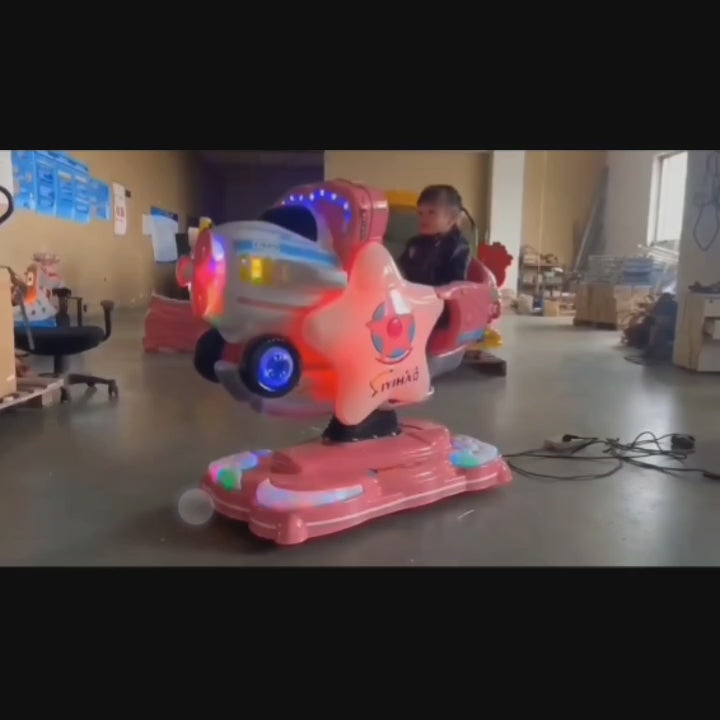 Airplane rocking chair swing vehicle electric supermarket commercial rocking machine children's game machine