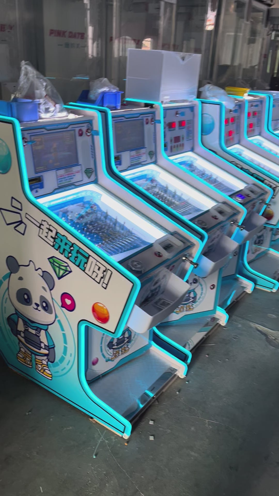 Pinball machine LCD video game arcade game children's park amusement machine