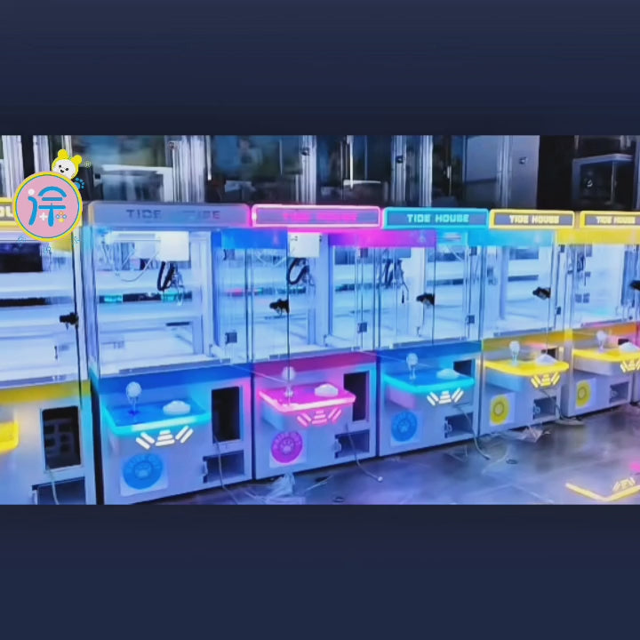 Wholesale New Style Mini Plush Crane Claw Toy Coin-Operated Game Machine Table Top Claw Machine Claw Crane Machine