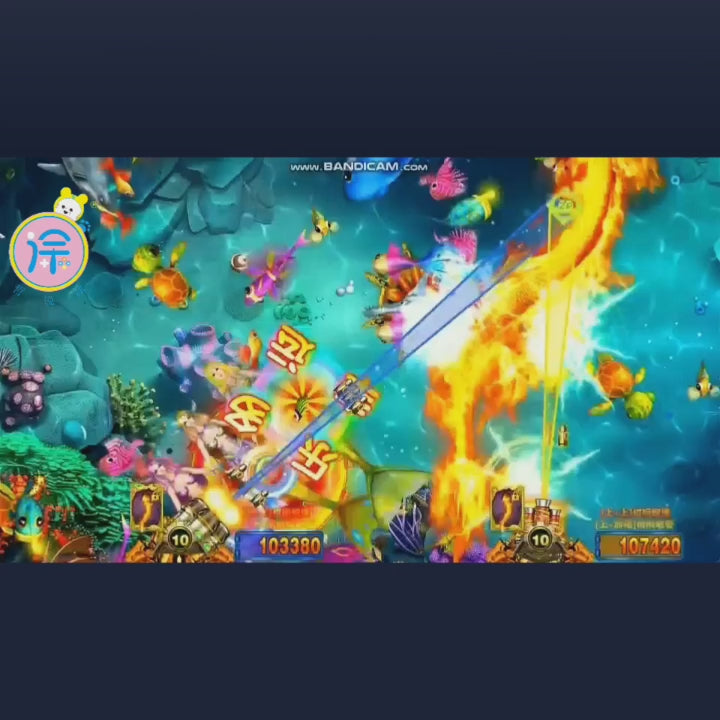 32 inch gift machine large scale fishing game machine placed in shopping malls for video game arcade machines