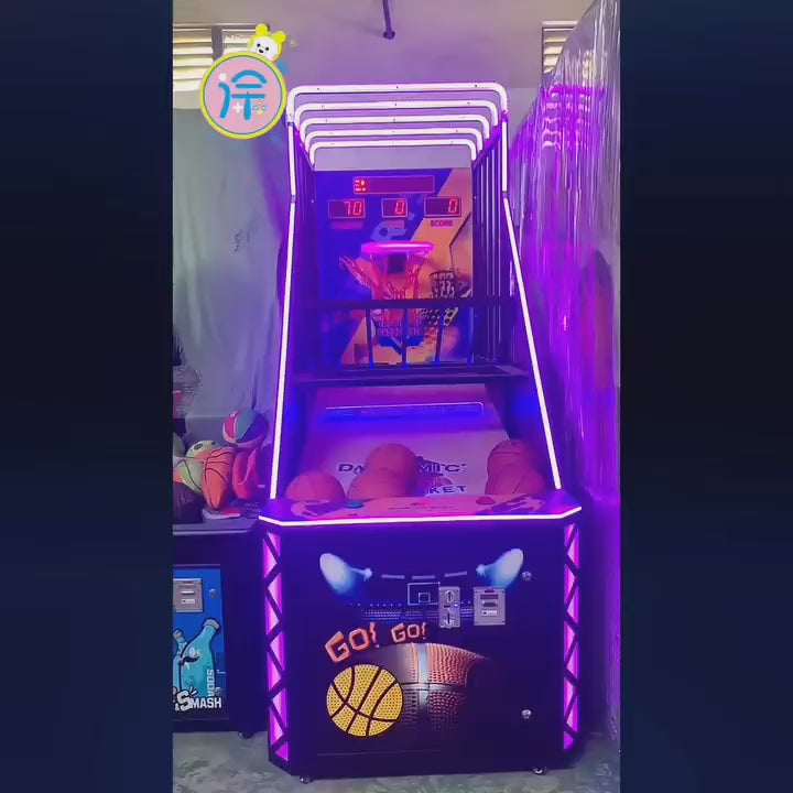 Luxury basketball machine indoor video arcade for adults and children, large-scale game hall coin-operated commercial game machine