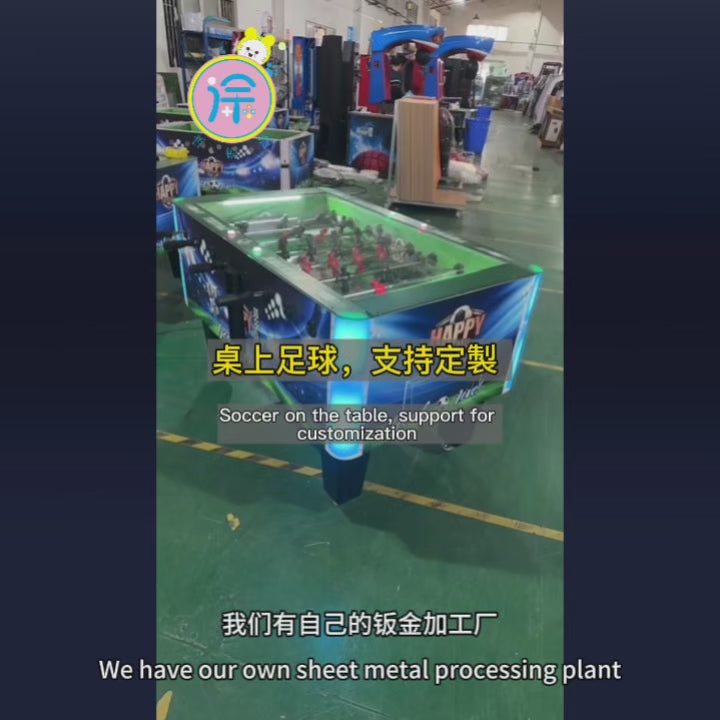 Indoor MDF Table Football Kidsrens Paradise Interactive Game Equipment for Family Entertainment in Mall Playgrounds  Hotels