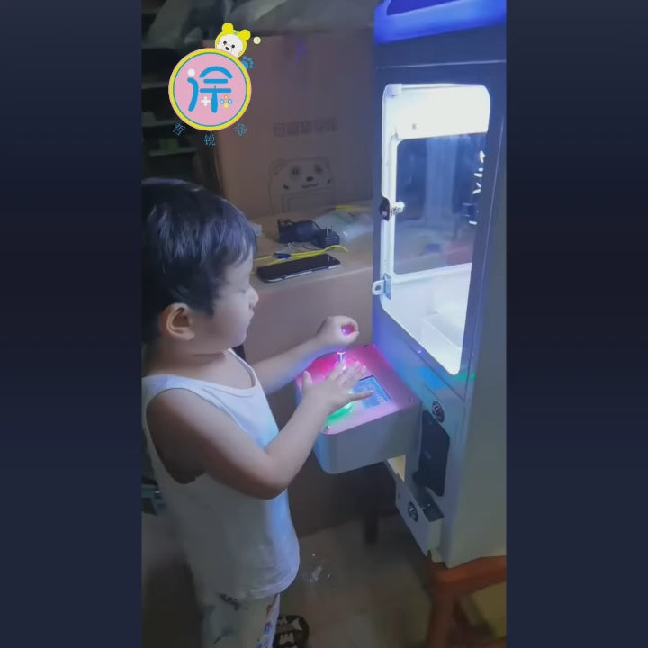 Mini claw machine small commercial claw keychain toy coinoperated children s game machine