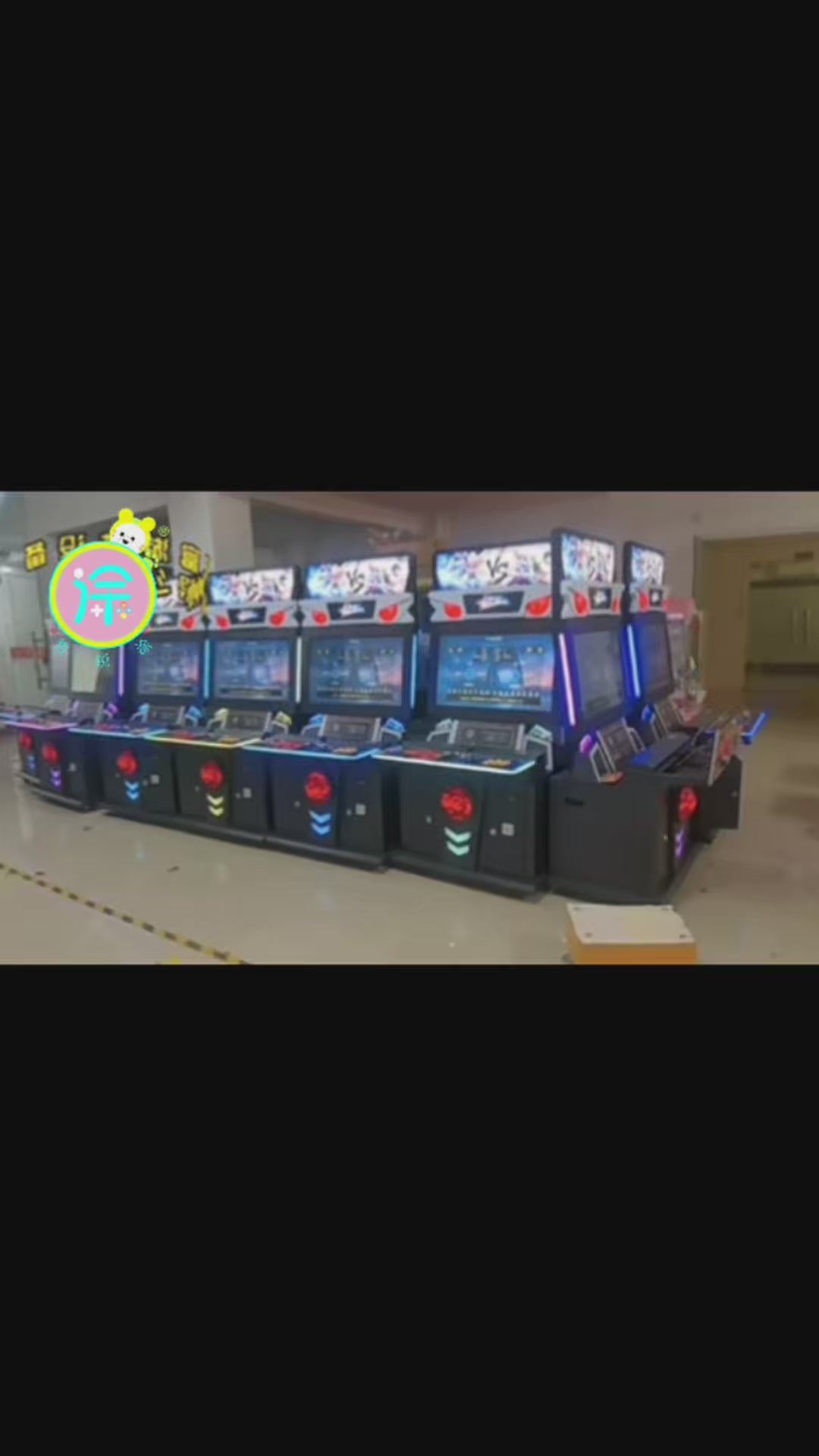 ZHERUITU ANIMATION 豪华新月光宝盒四人联机对战机英文街机游戏进口高端