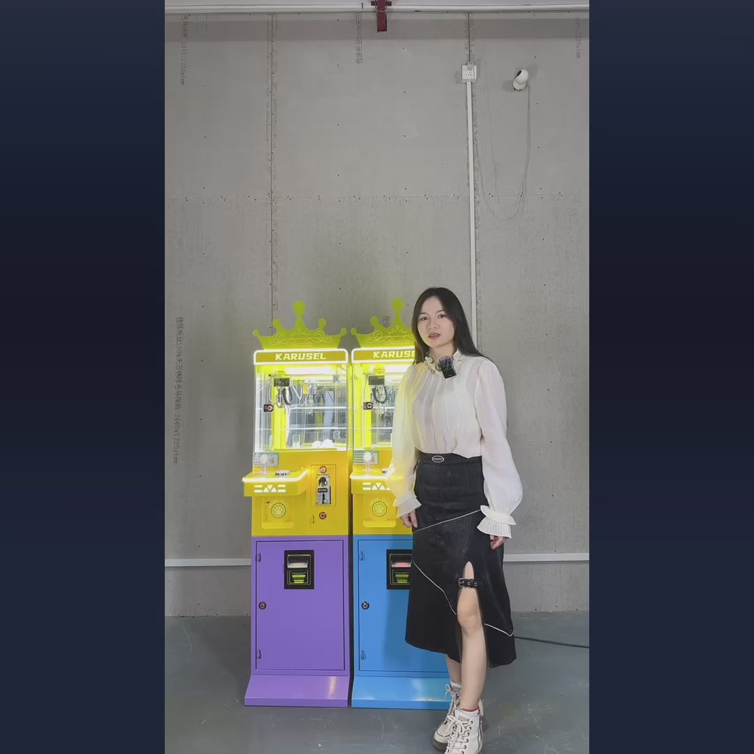 Popular Mini Home Claw Crane CoinOperated Arcade Gift Game Console Entertainment Center Equipment Home Doll Machine