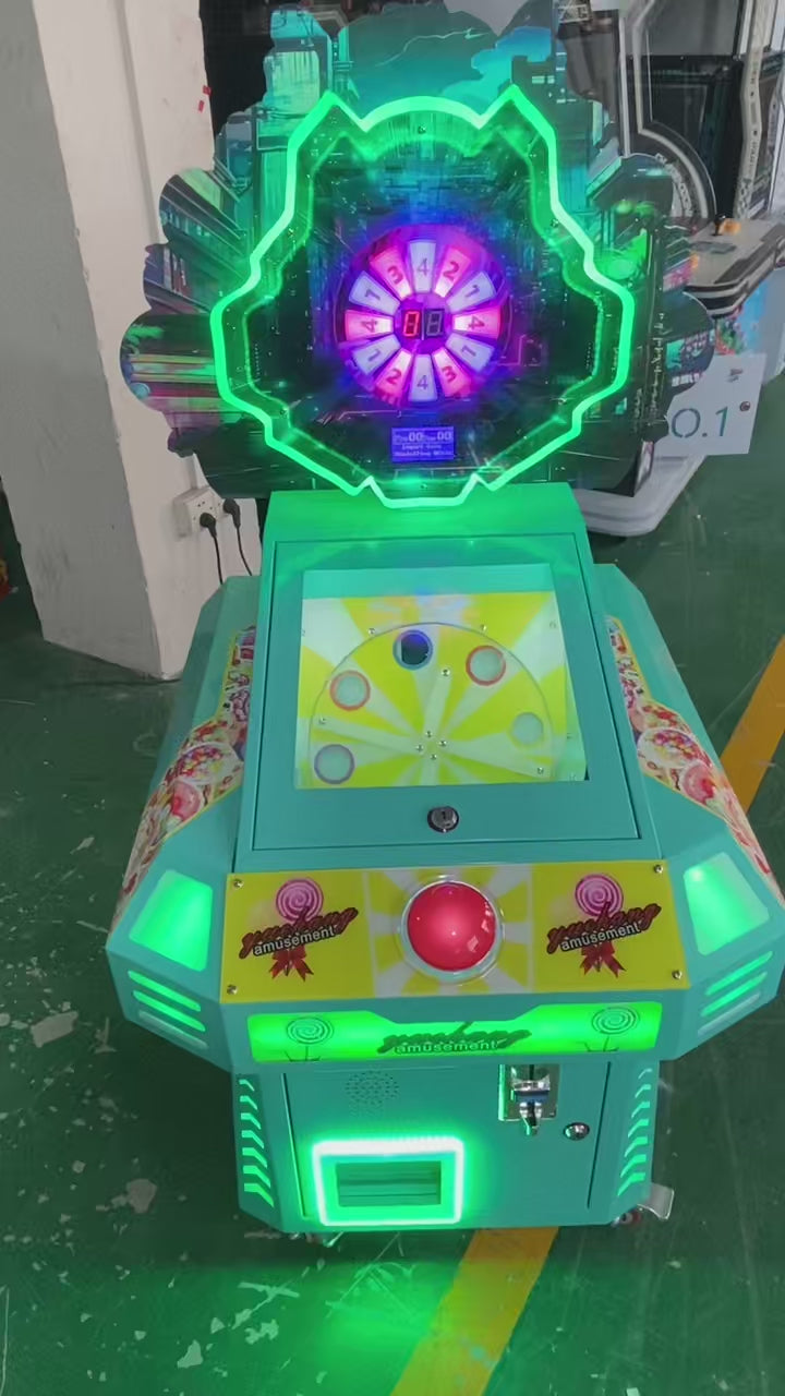 Turntable Candy Gift Machine Coin Operated Candy Game Machine Children's Playground
