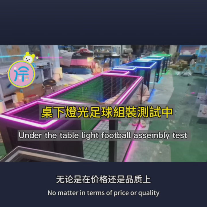 Under-Desk Interactive Coin Pusher Football Sports-Themed Entertainment for Mall Playgrounds Hotels Children's Parks-for