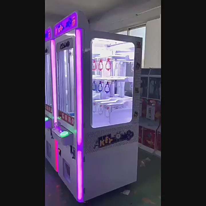 Lucky Push Push Key Machine Coin Operated Arcade Game Machine Premium Push Pole Machine