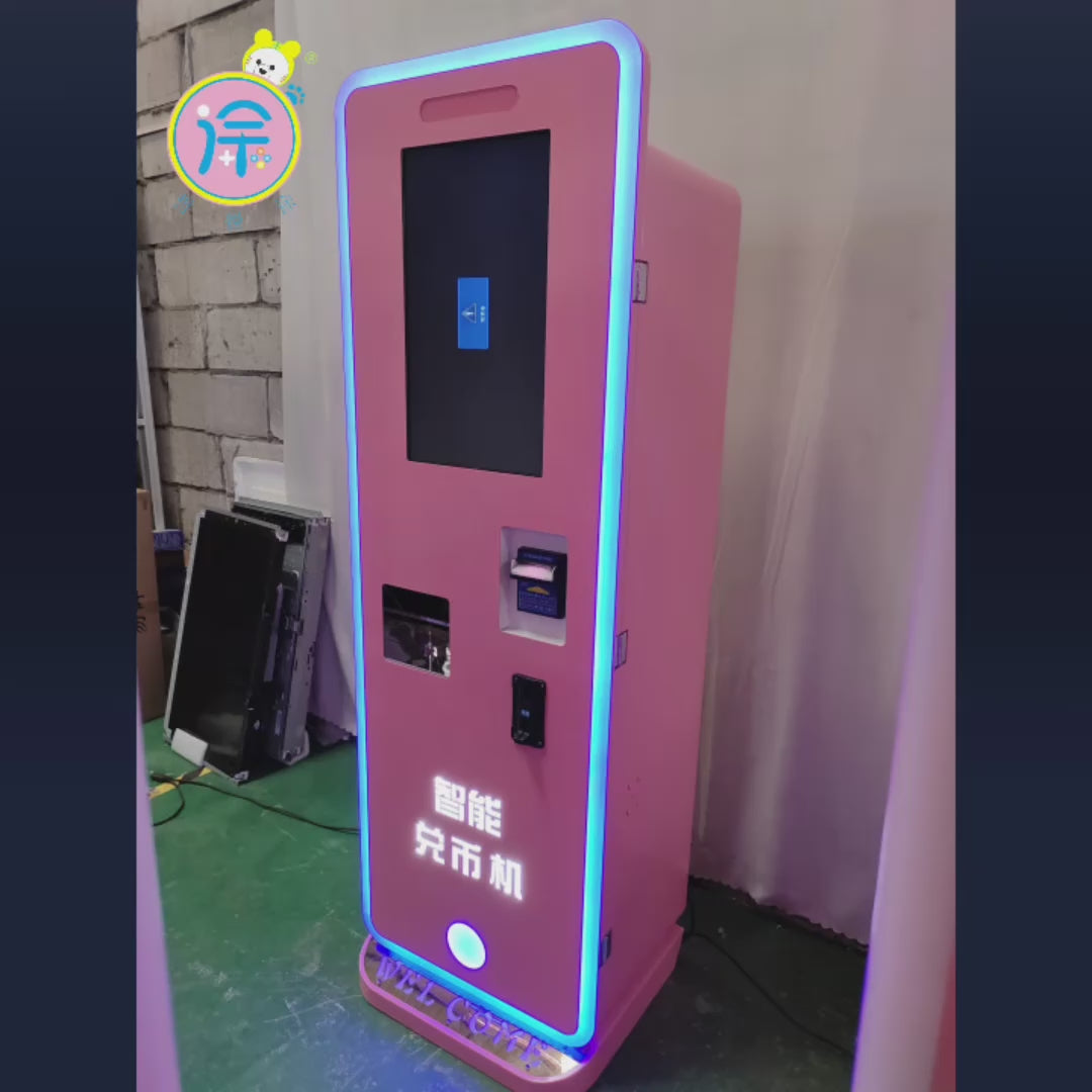 Hot Sale Smart Coin Exchange Machine Automatic Token Change Machine Bill To Coin Change Machine